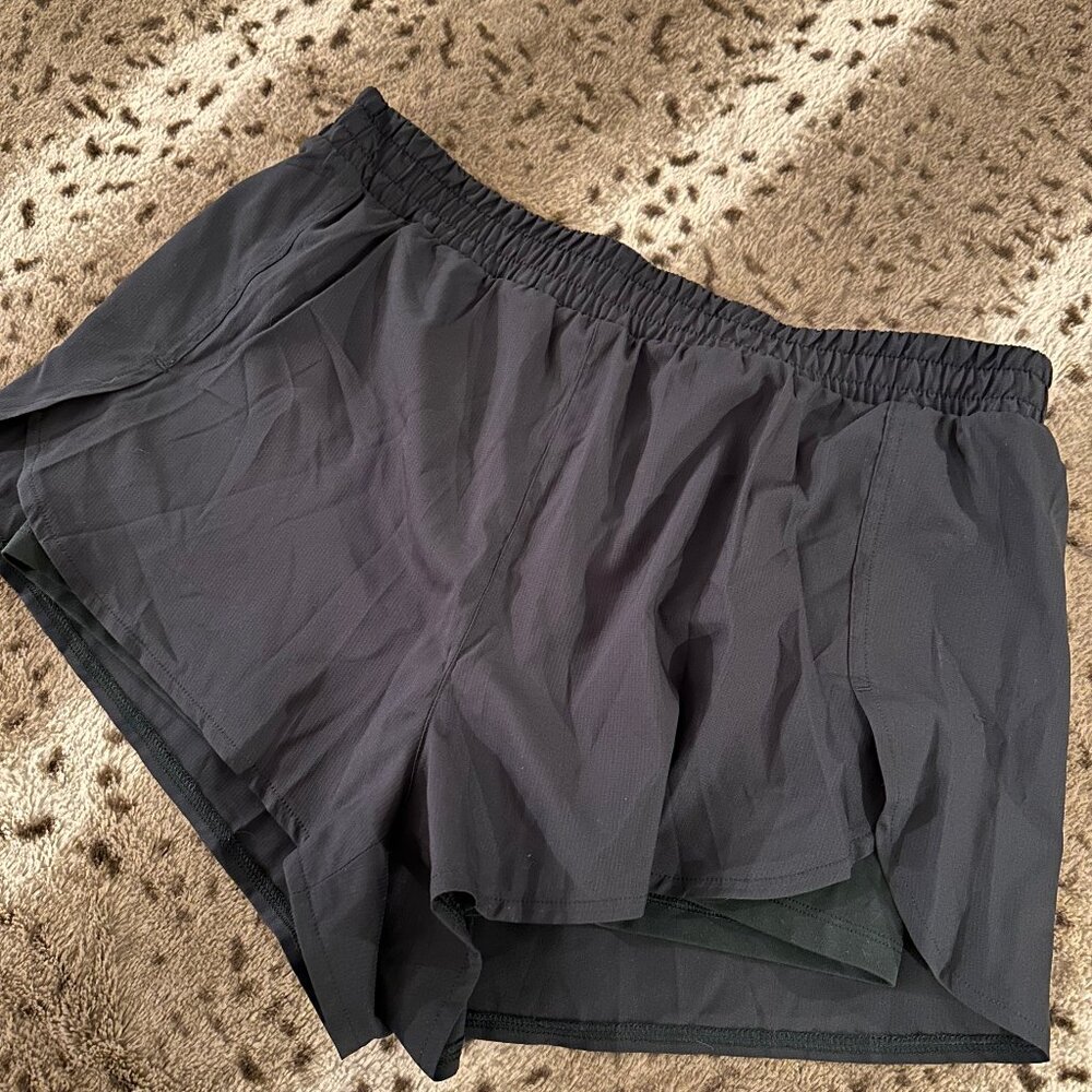 Girlfriend Collective Forest Green Trail Shorts